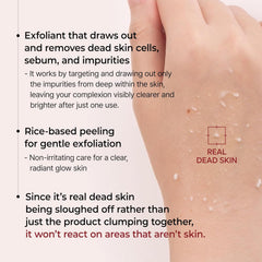 Dr.Melaxin Peel Shot - Glow White Rice + Black Rice Peeling Ampoule, Soft Exfoliating Face and Body Scrub, Dead Skin Cells Remover for All Skin Types, korean skin care 80ml each (Pack of 2)
